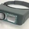 Headband Magnifier Visor with 2.5x and 8? Focal Length and extra 5x eye loupe