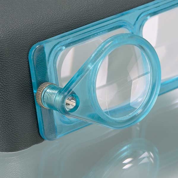 Donegan OptiVISOR®  LP-1 OptiLoupe  Magnifier Accessory Lens, Glass Lens Adds  2.5x Magnification 