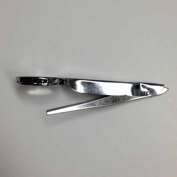 3x Magnifier Tweezers, Aluminum & Stainless Steel